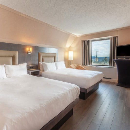 Room, Hotel Concord, Quebec City