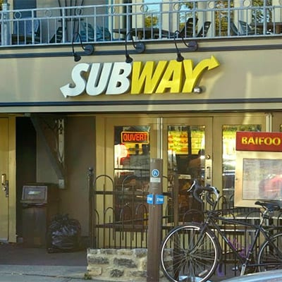 Subway, Quebec city